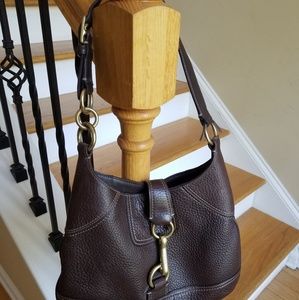 Coach, Chocolate Colored Leather Purse